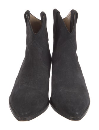 Isabel Marant Suede Western Boots