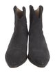 Isabel Marant Suede Western Boots