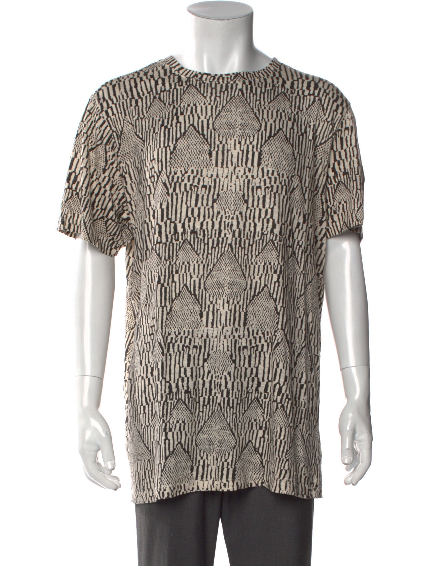 Isabel Marant Linen Printed T-Shirt