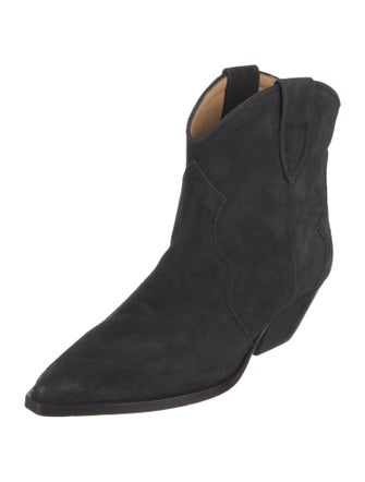 Isabel Marant Suede Western Boots