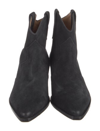 Isabel Marant Suede Western Boots