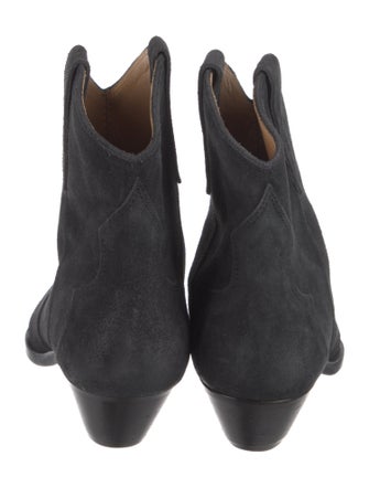 Isabel Marant Suede Western Boots