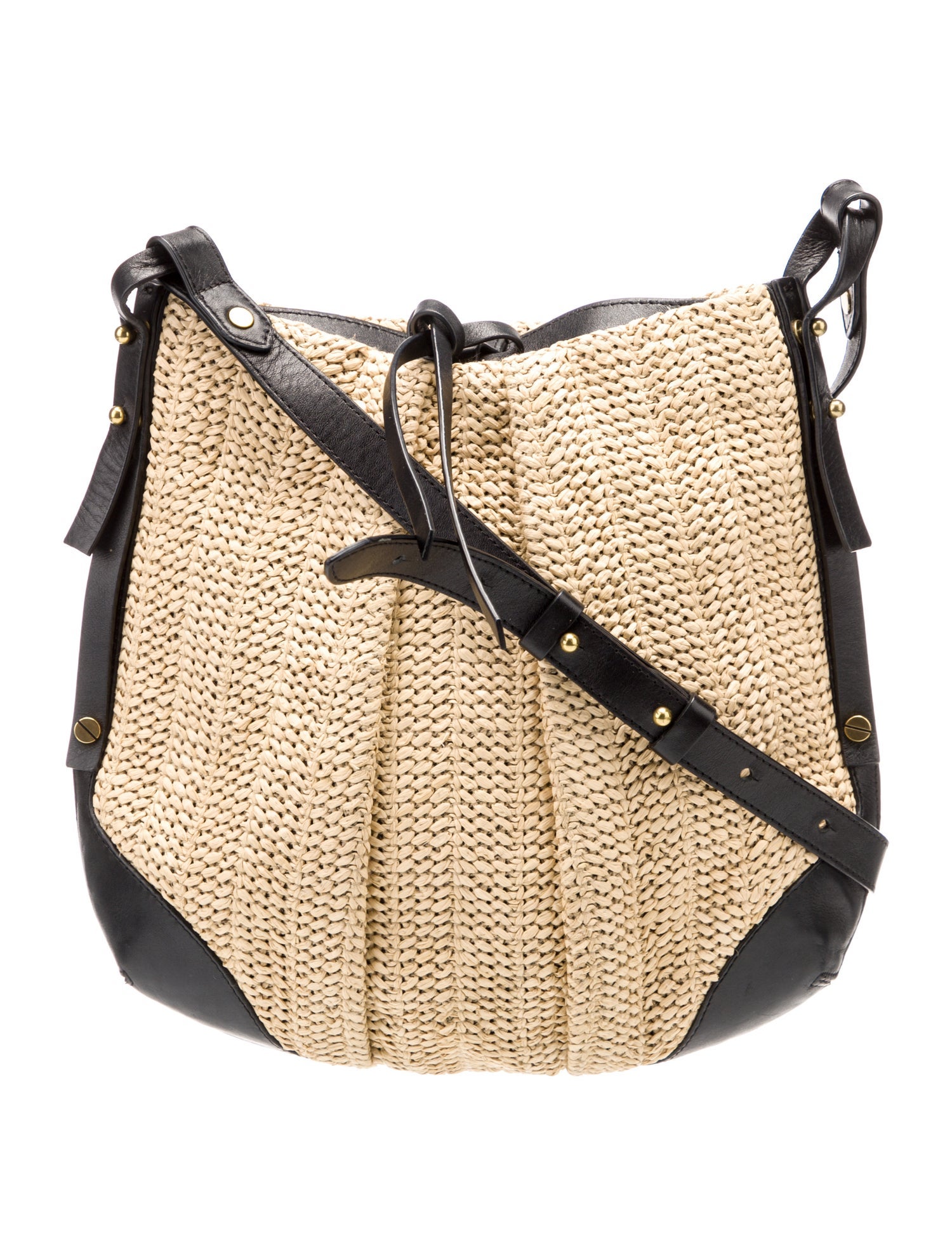 Isabel Marant Straw Messenger Bag