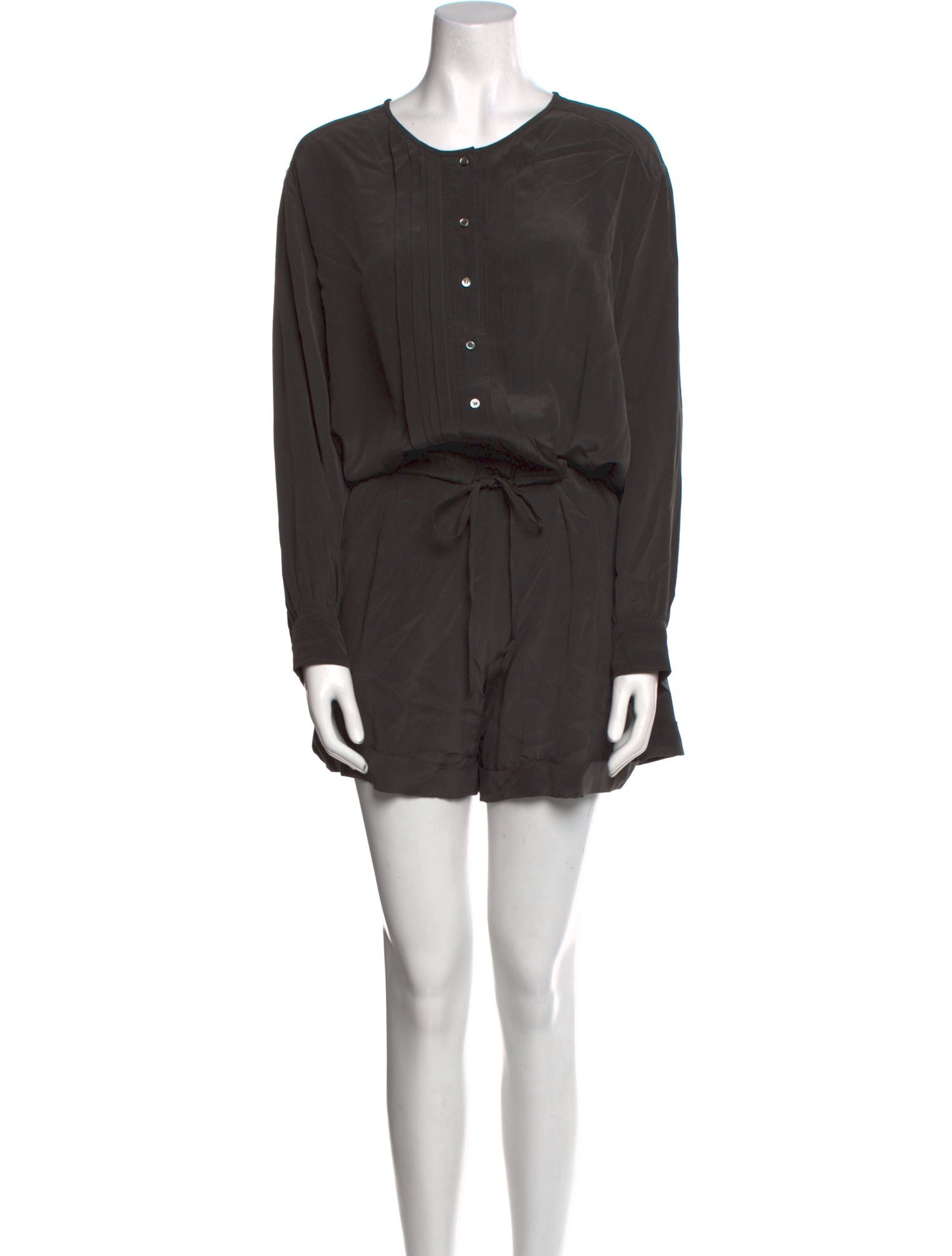 Isabel Marant Silk Crew Neck Romper