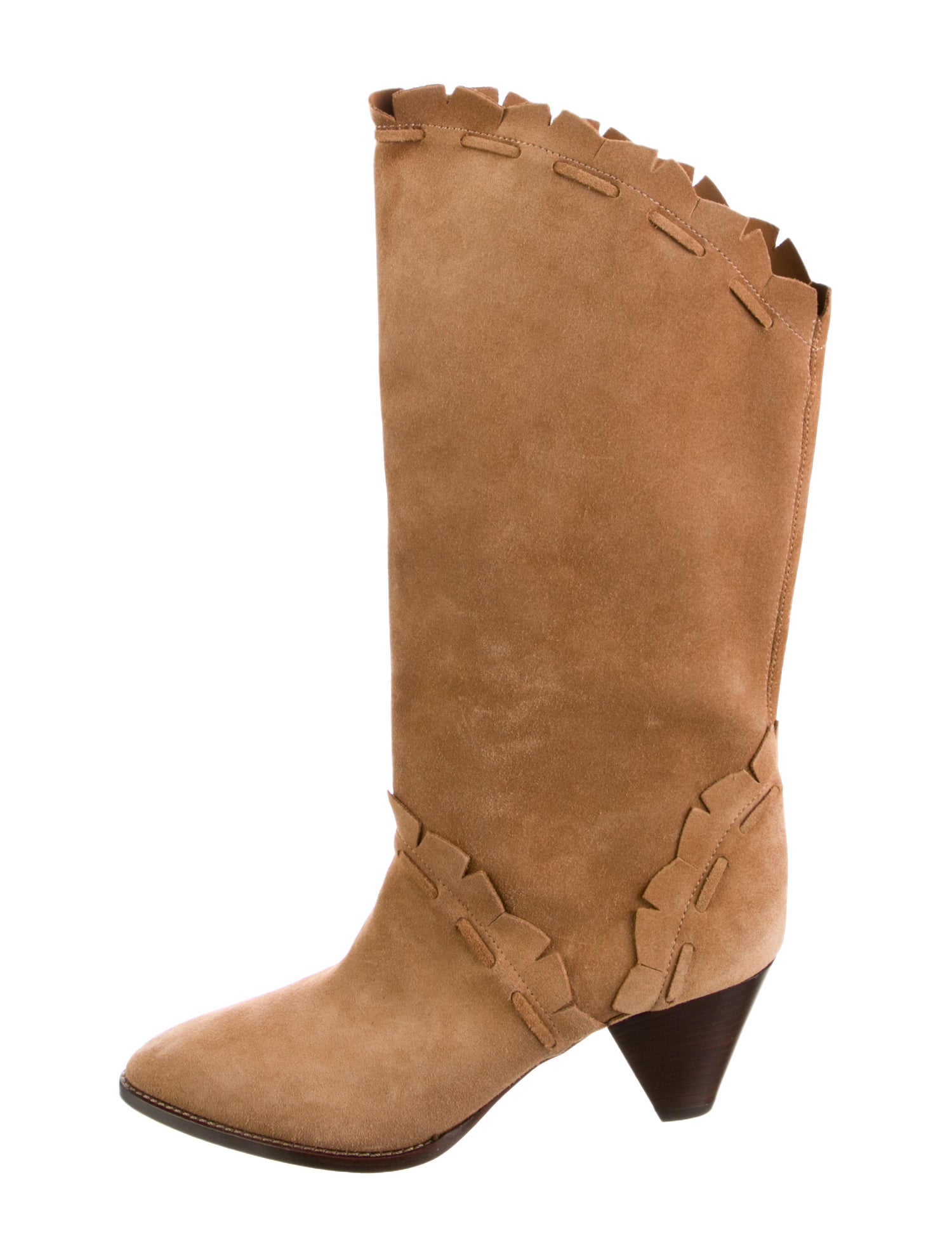 Isabel Marant Suede Western Boots
