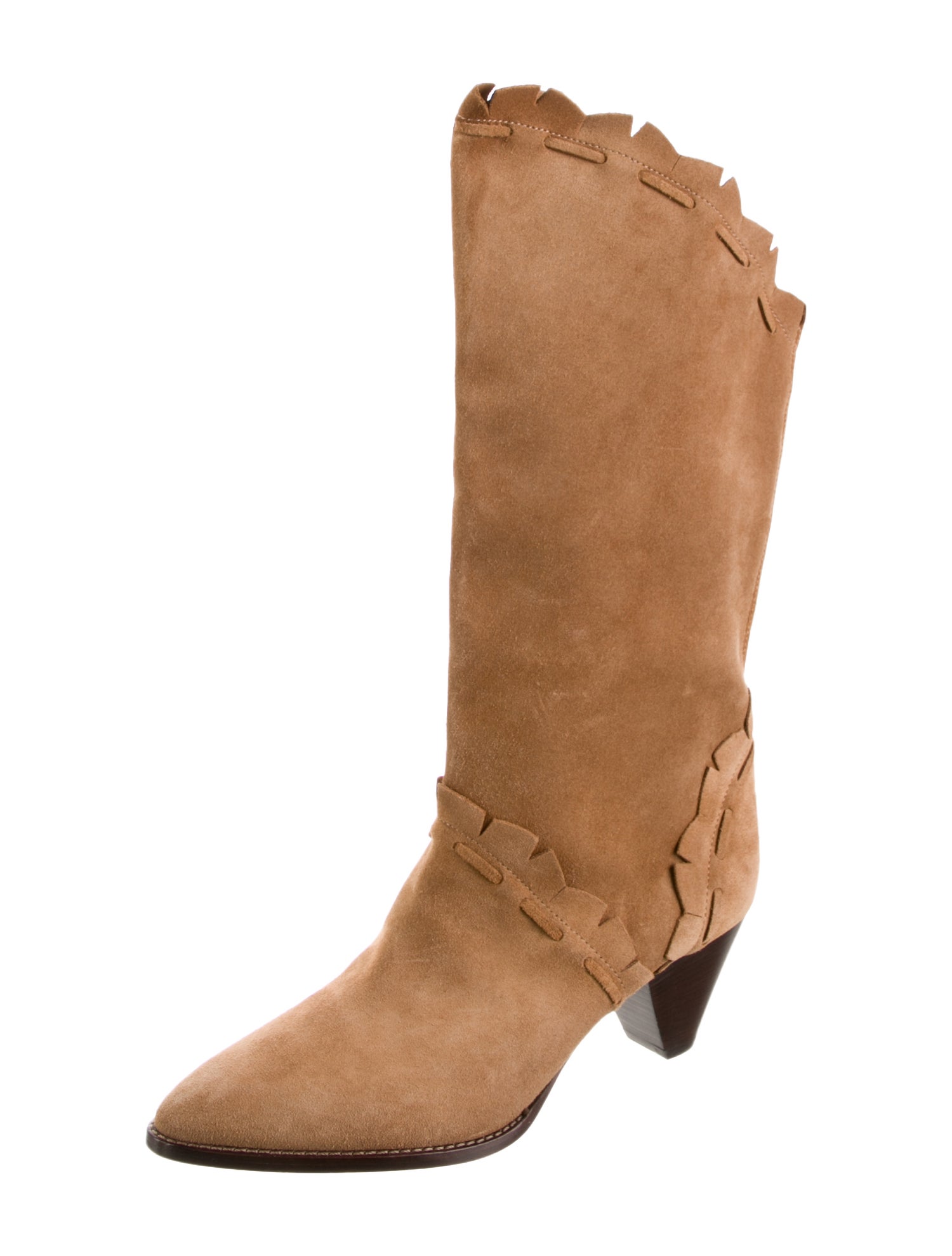 Isabel Marant Suede Western Boots