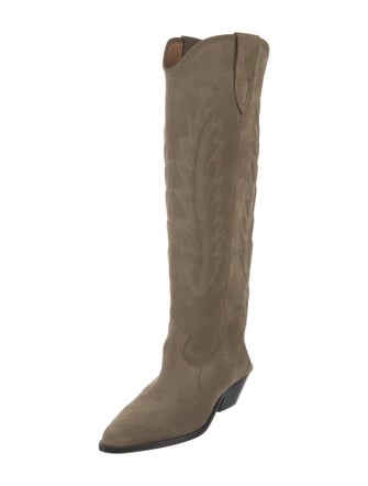 Isabel Marant Suede Riding Boots