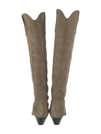 Isabel Marant Suede Riding Boots