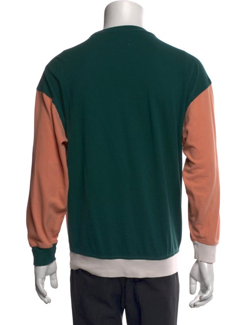 Isabel Marant Colorblock Pattern Crew Neck Sweatshirt