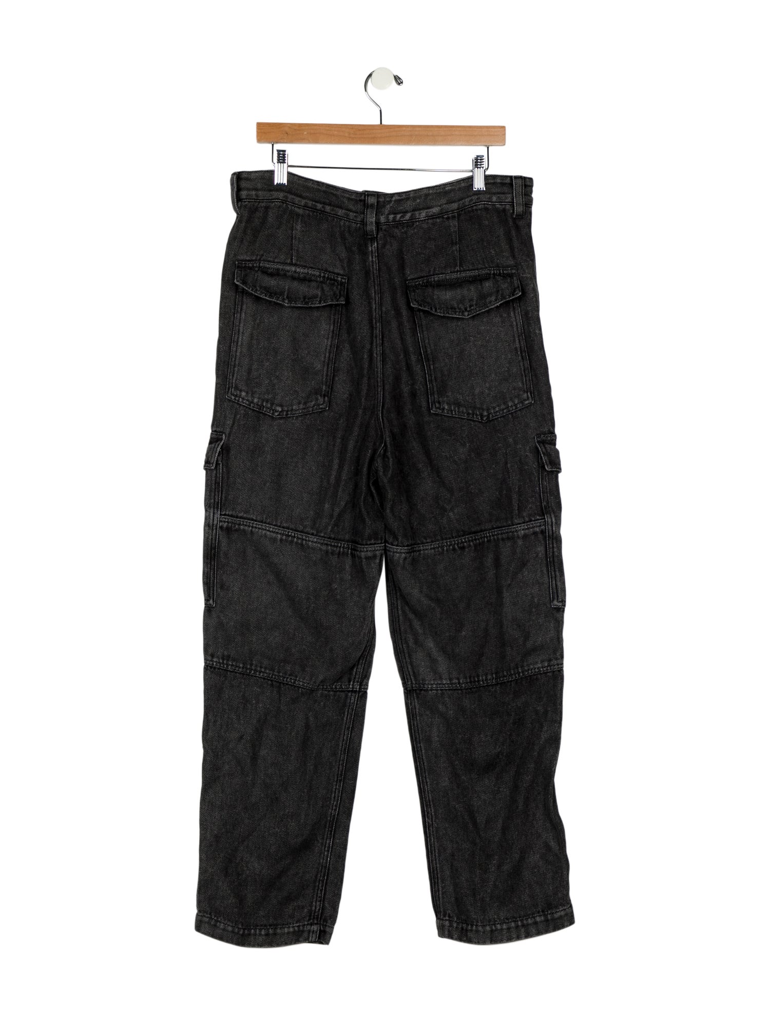 Isabel Marant High-Rise Straight Leg Jeans