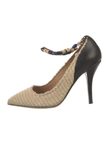 Isabel Marant Pumps Jute Colorblock Pattern FR 36 | 5