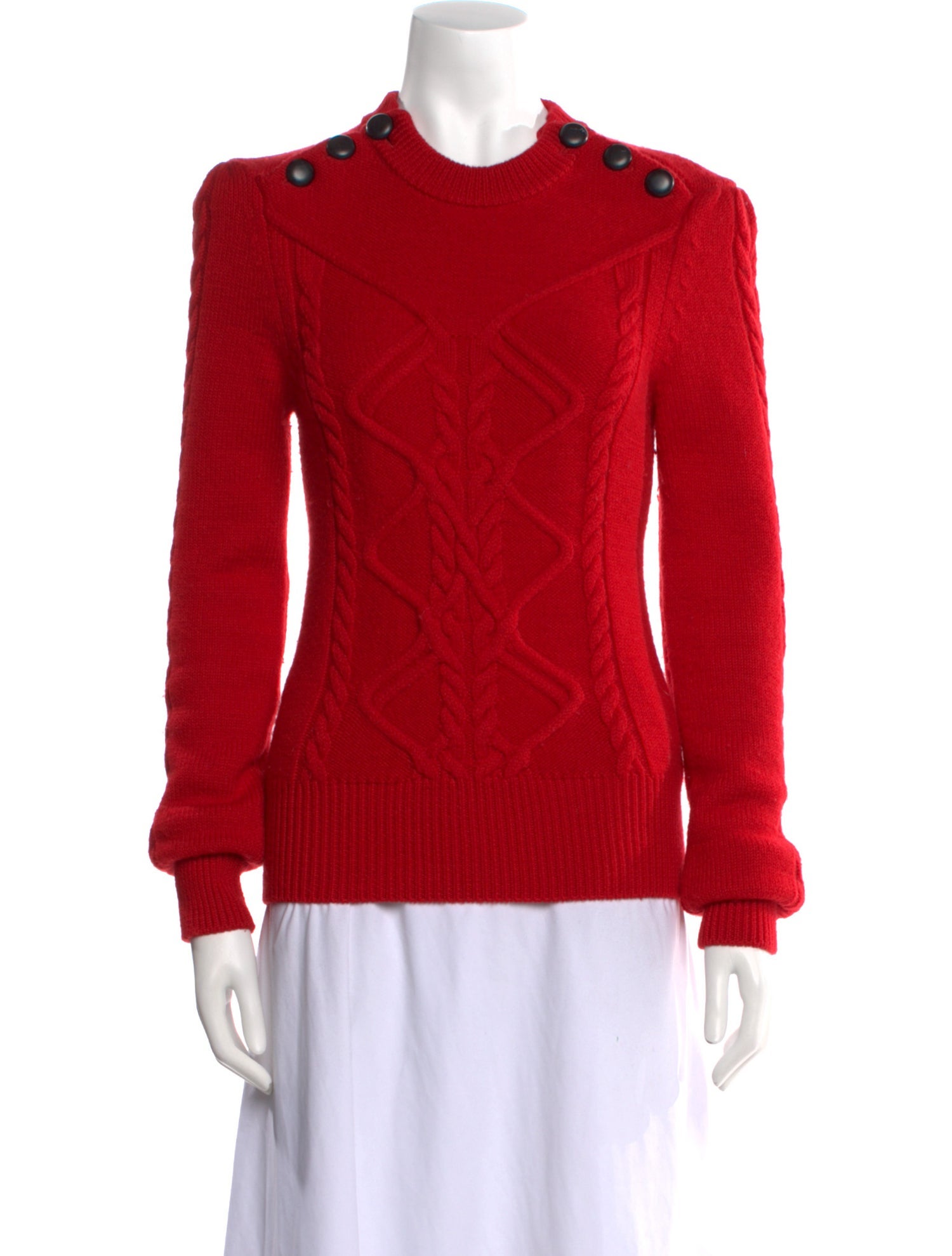 Isabel Marant Wool Mock Neck Sweater