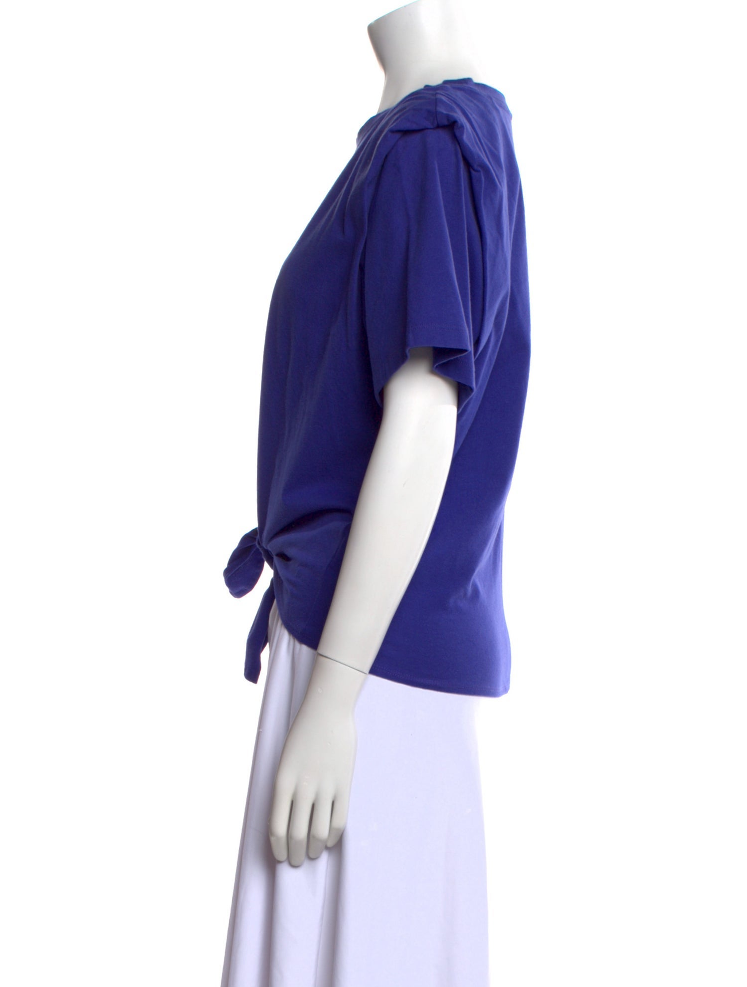 Isabel Marant Crew Neck Short Sleeve Blouse