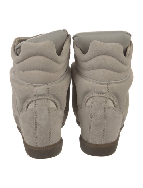 Isabel Marant Suede Wedge Sneakers
