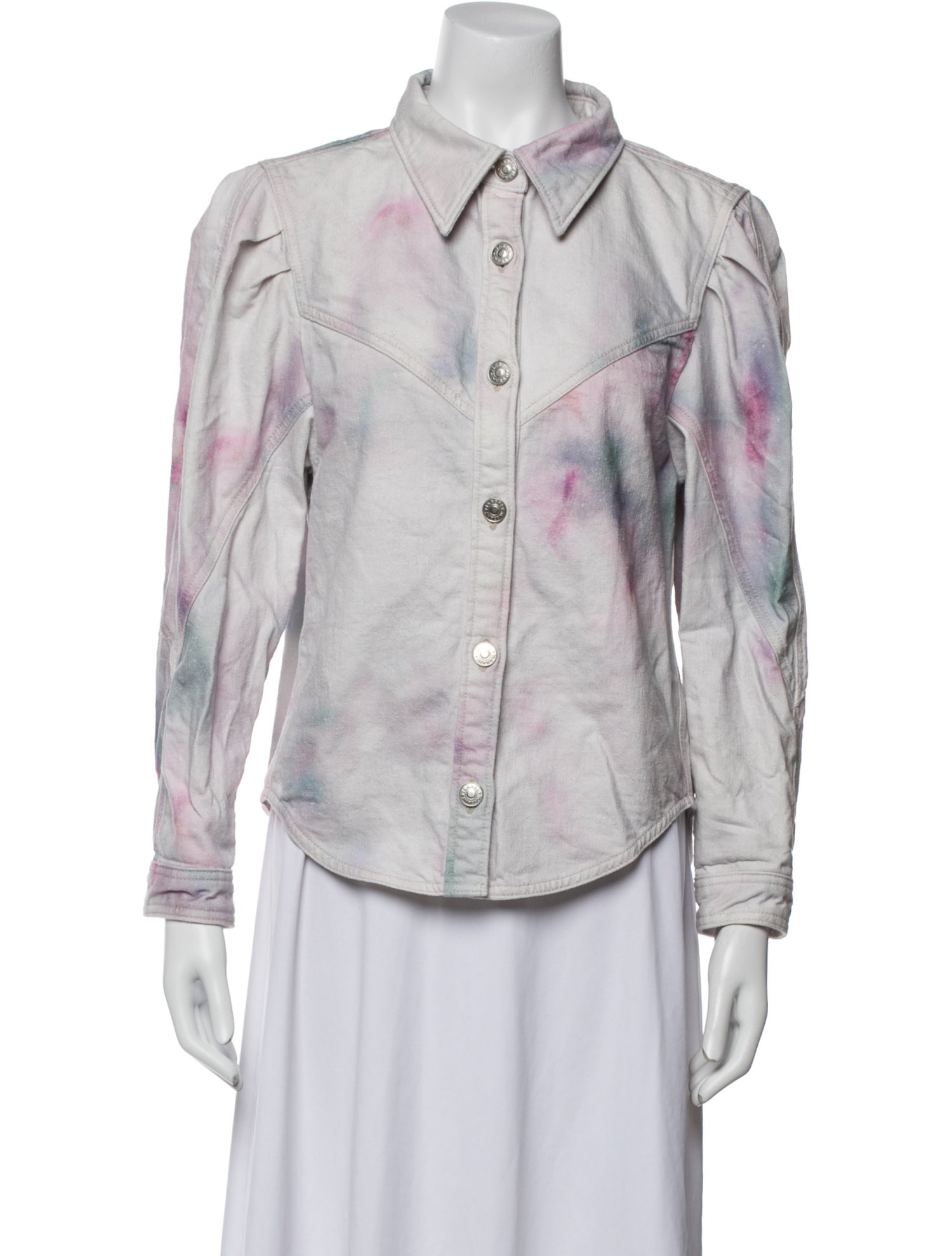 Isabel Marant Tie-Dye Print Evening Jacket