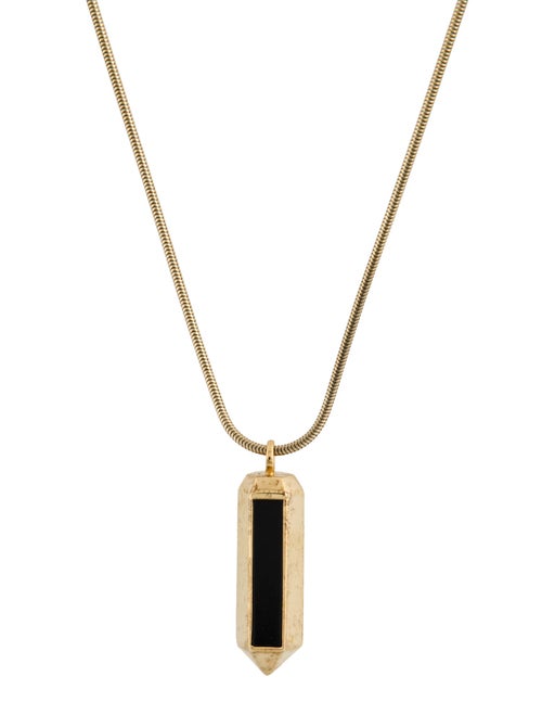 Isabel Marant Enamel Pendant Necklace