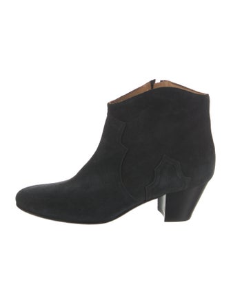 Isabel Marant Suede Western Boots