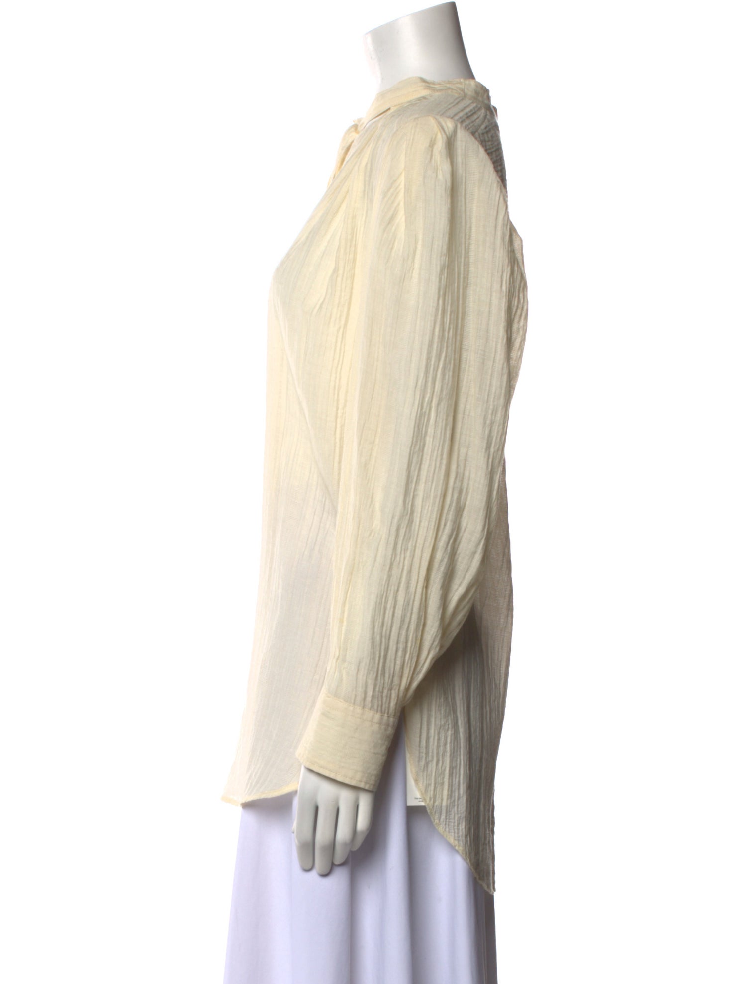 Isabel Marant Long Sleeve Button-Up Top