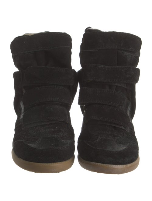 Isabel Marant Suede Wedge Sneakers