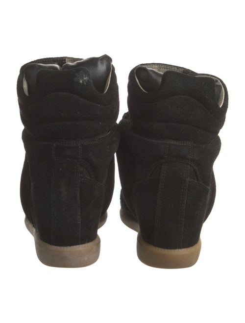 Isabel Marant Suede Wedge Sneakers