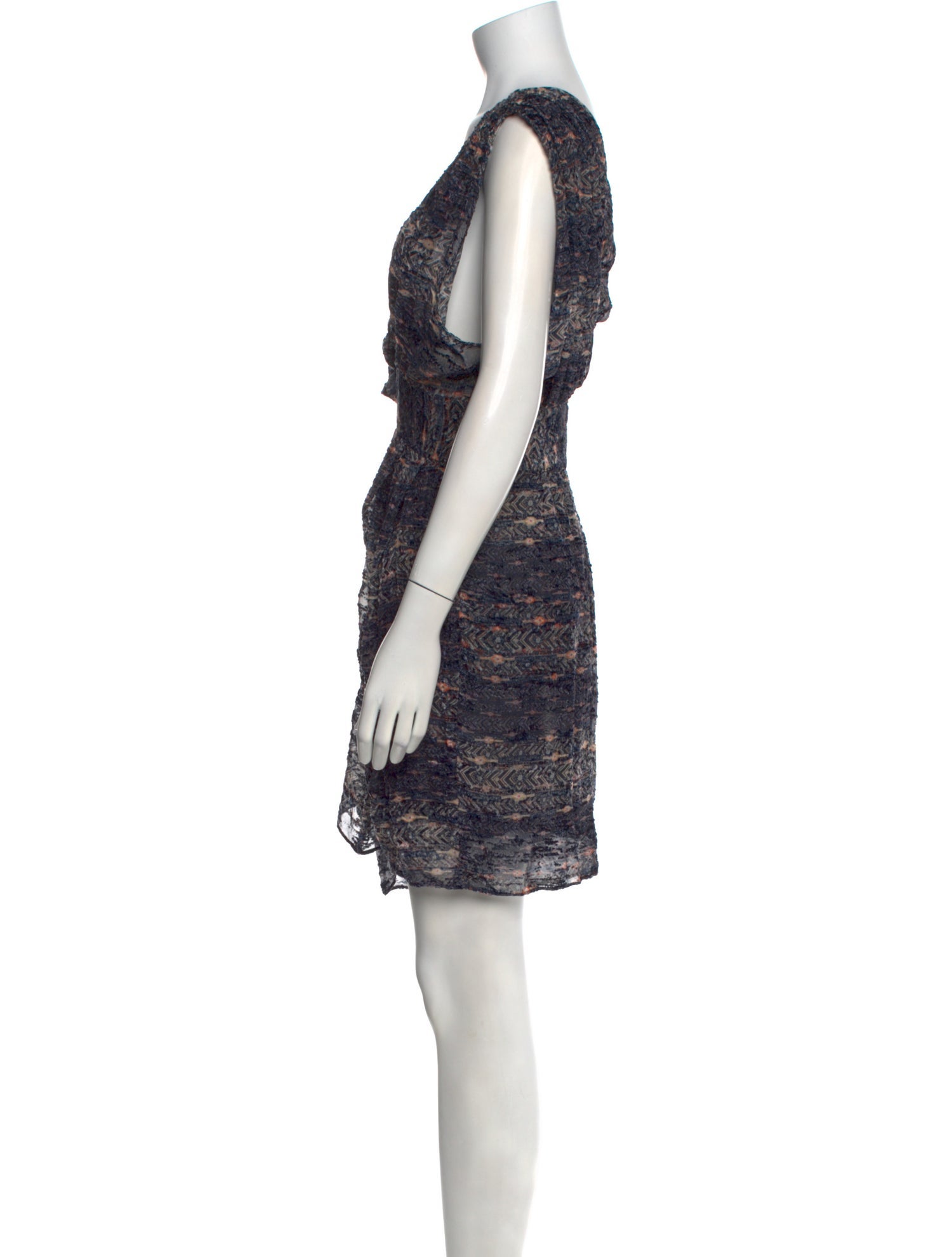 Isabel Marant Printed Mini Dress