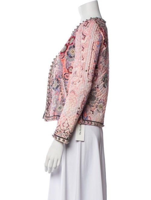 Isabel Marant Silk Tweed Pattern Evening Jacket