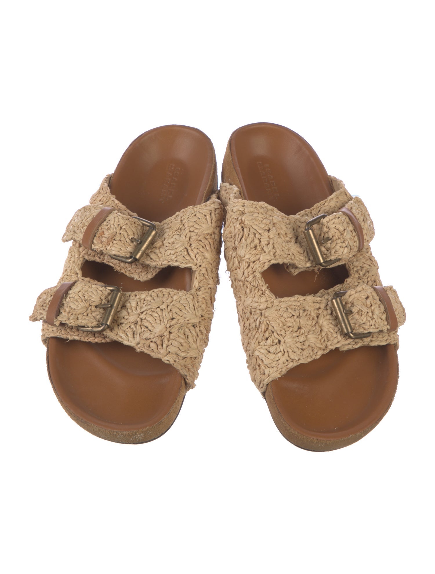 Isabel Marant Straw Slides