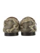 Isabel Marant Snakeskin Animal Print Loafers