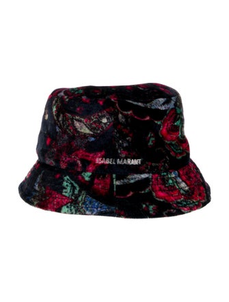 Isabel Marant Velvet Bucket Hat