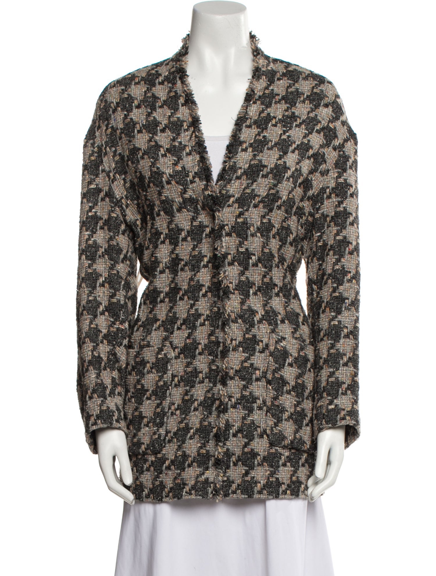 Isabel Marant Houndstooth Print Blazer