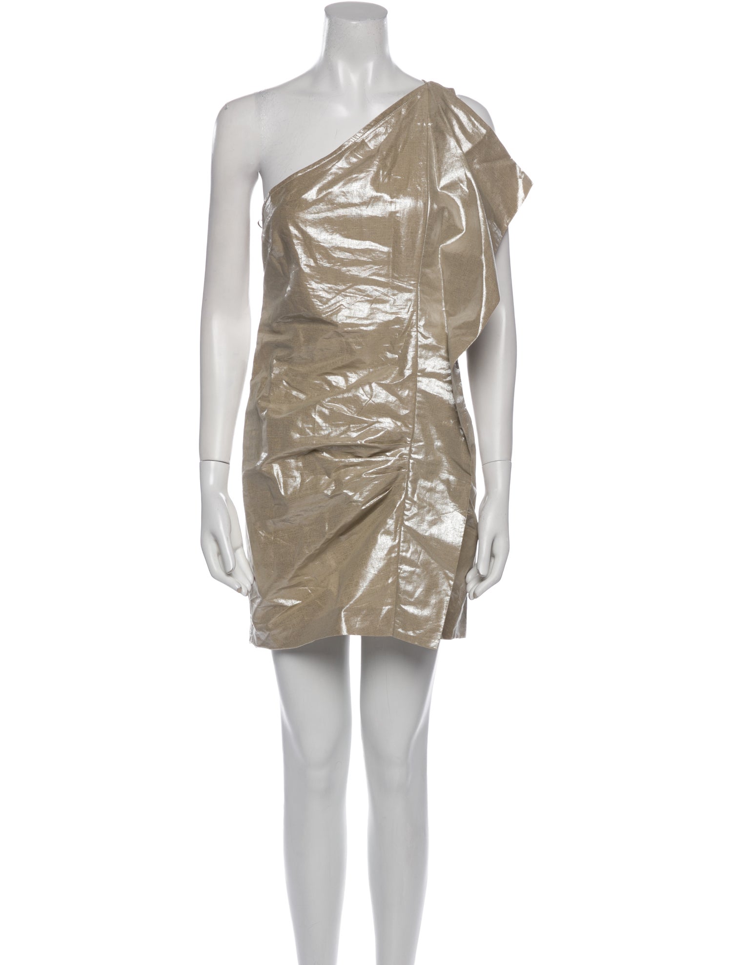 Isabel Marant One-Shoulder Mini Dress