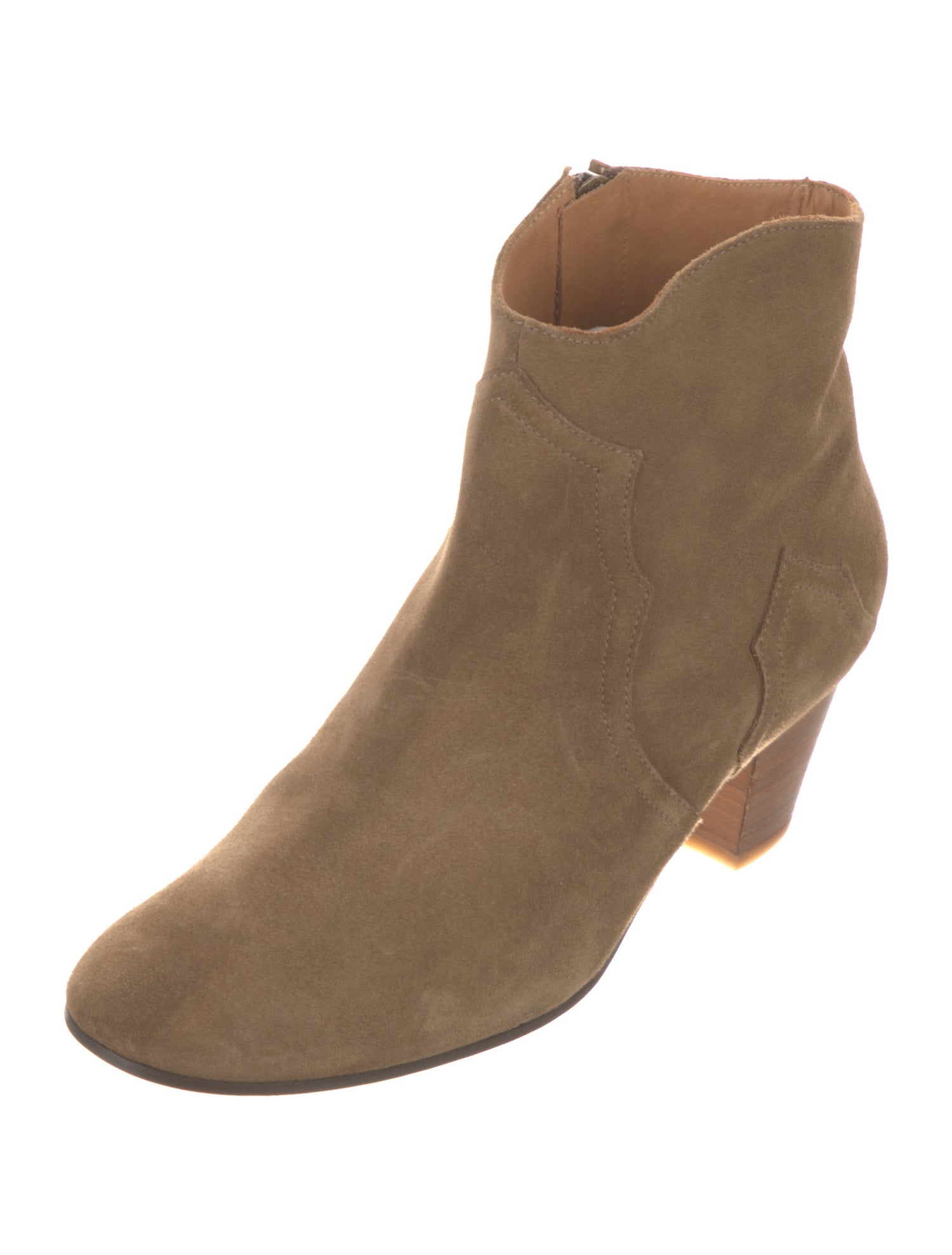 Isabel Marant Suede Western Boots
