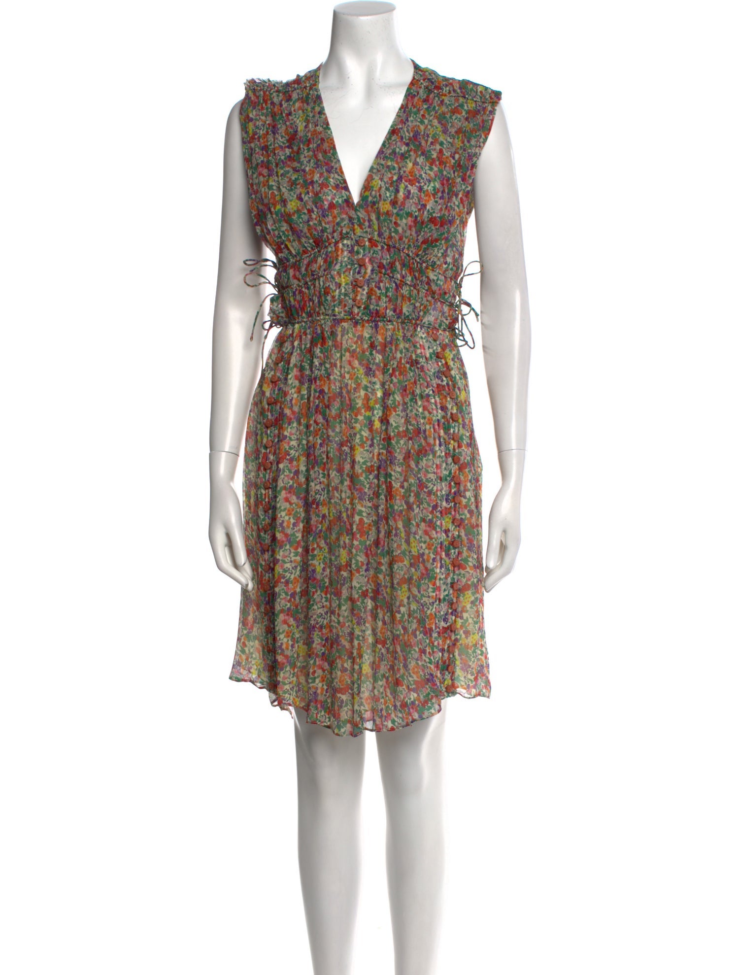 Isabel Marant Silk Knee-Length Dress