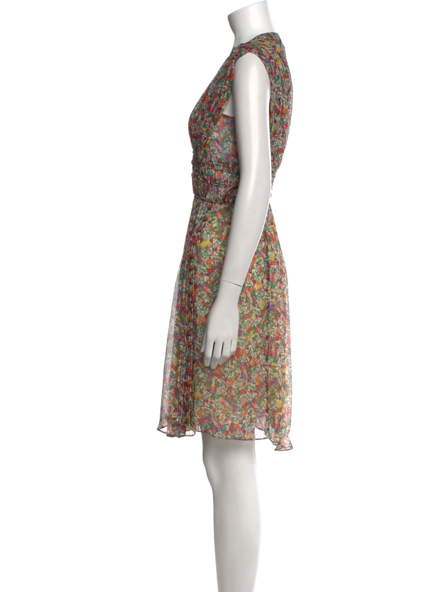 Isabel Marant Silk Knee-Length Dress