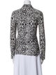 Isabel Marant Printed Long Sleeve Button-Up Top