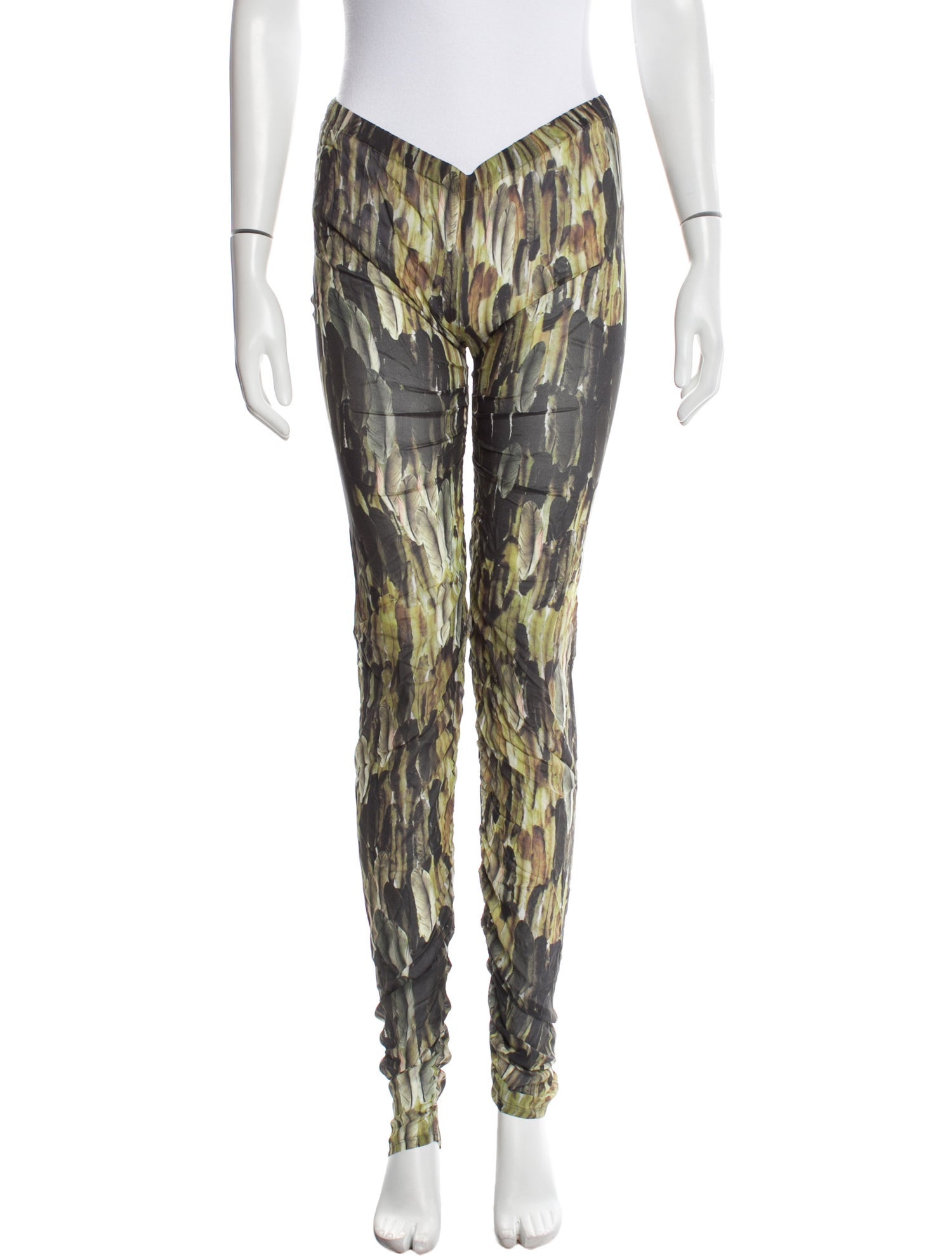 Isabel Marant Silk Skinny Leg Pants