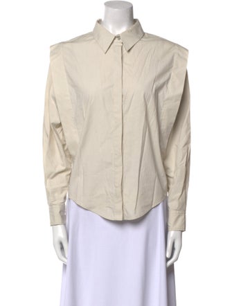 Isabel Marant Long Sleeve Button-Up Top