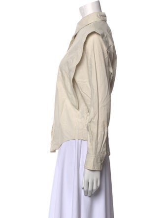 Isabel Marant Long Sleeve Button-Up Top