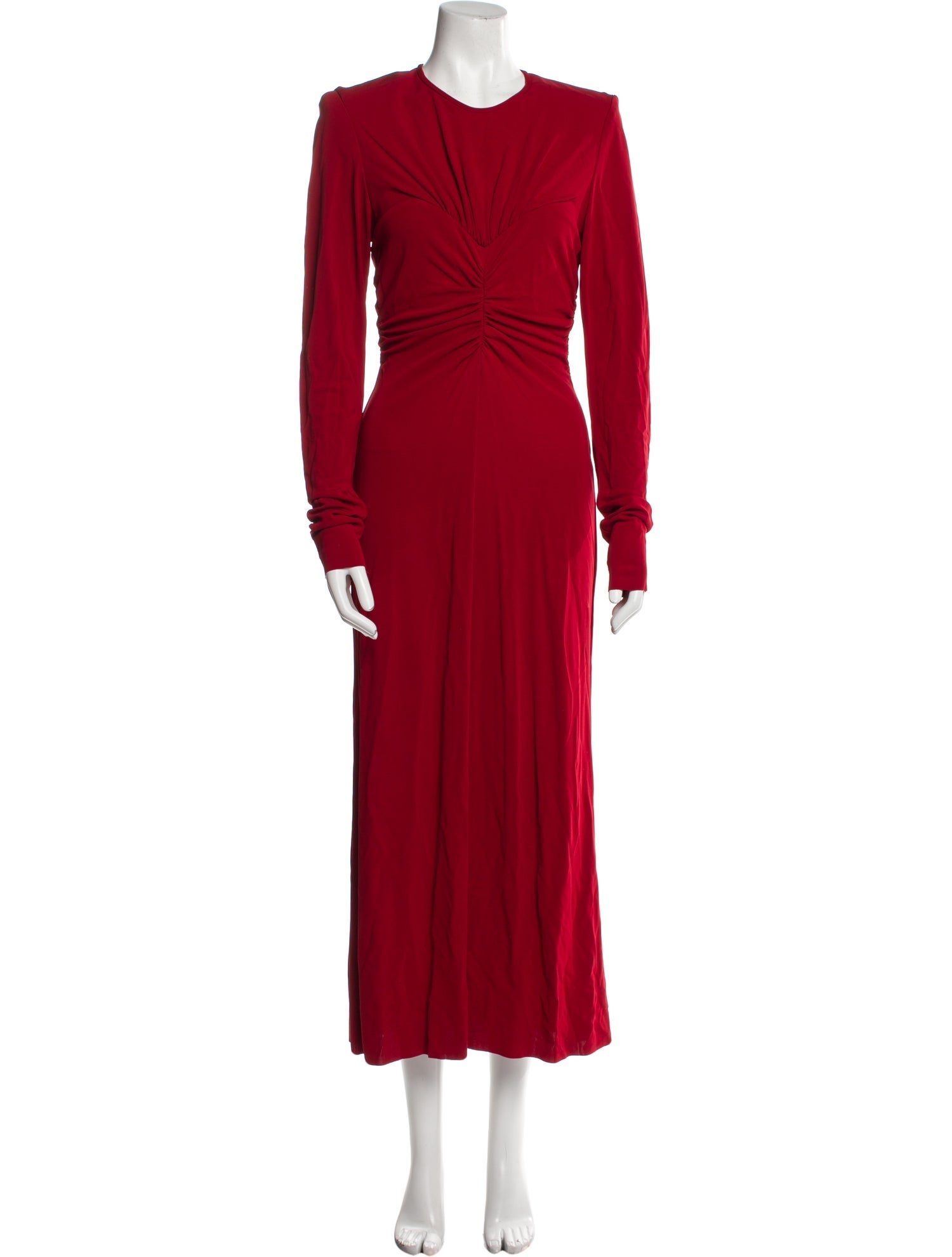 Isabel Marant Crew Neck Long Dress