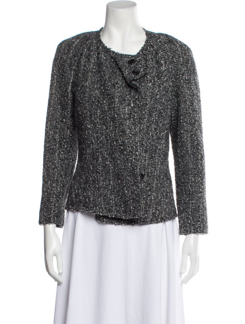 Isabel Marant Alpaca Tweed Pattern Evening Jacket