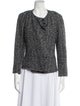 Isabel Marant Alpaca Tweed Pattern Evening Jacket