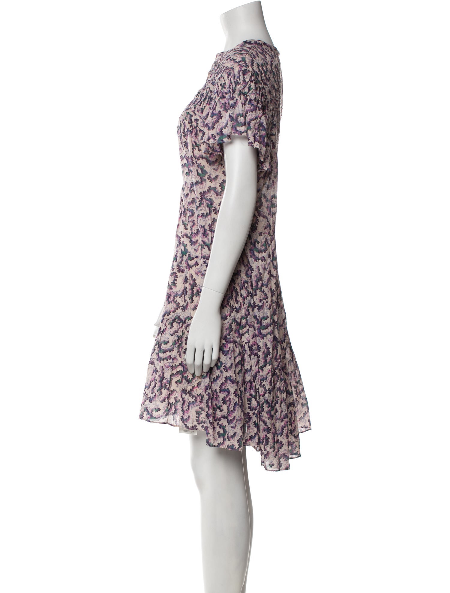 Isabel Marant Floral Print Knee-Length Dress