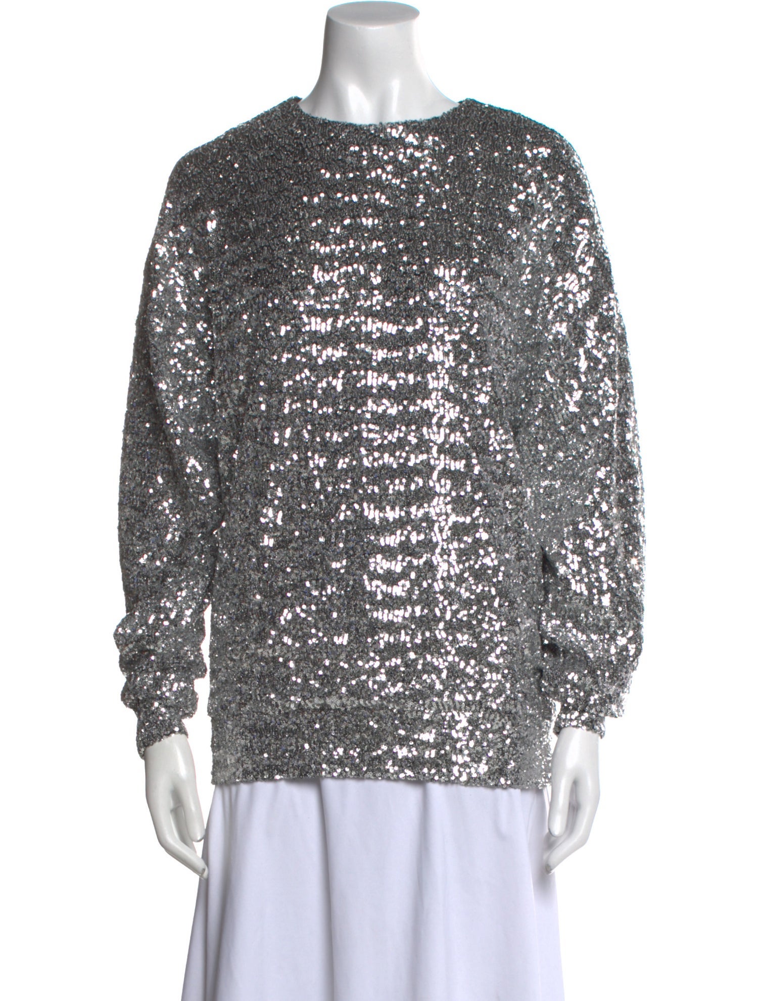 Isabel Marant Patterned Crew Neck Sweatshirt
