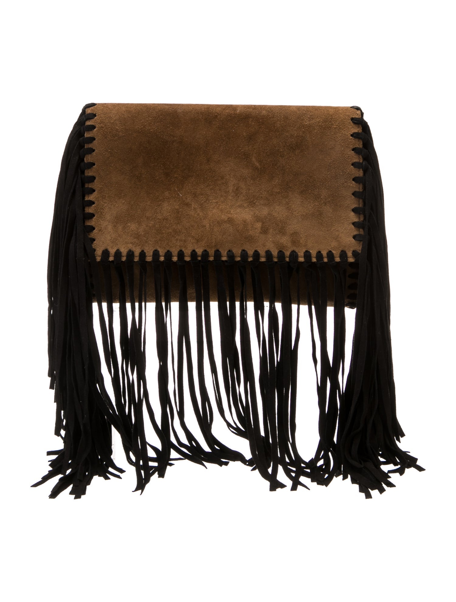 Isabel Marant Suede Clutch