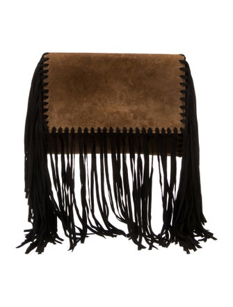 Isabel Marant Suede Clutch