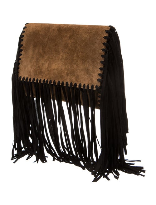 Isabel Marant Suede Clutch
