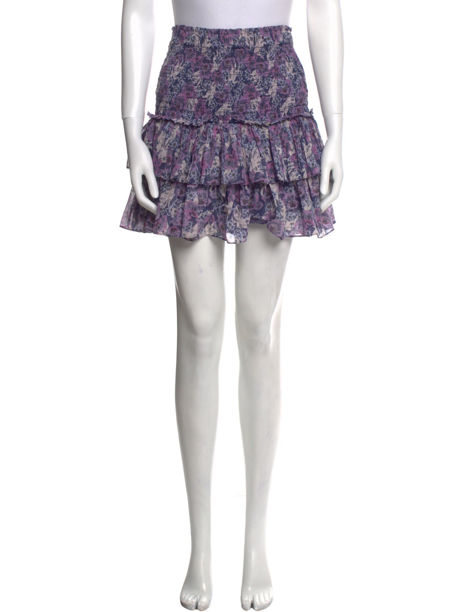 Étoile Isabel Marant Floral Print Mini Skirt