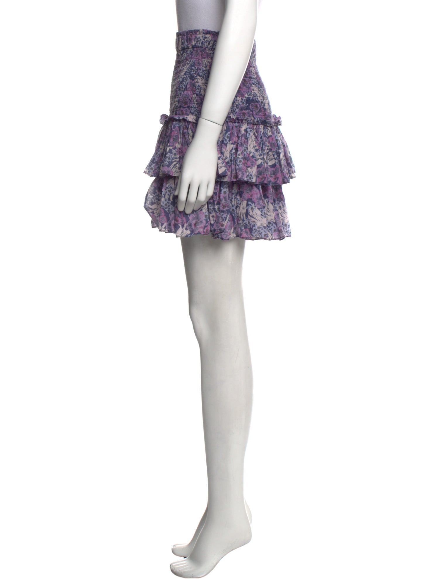 Étoile Isabel Marant Floral Print Mini Skirt