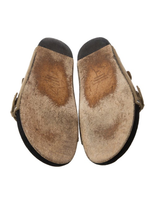 Isabel Marant Suede Studded Accents Slides