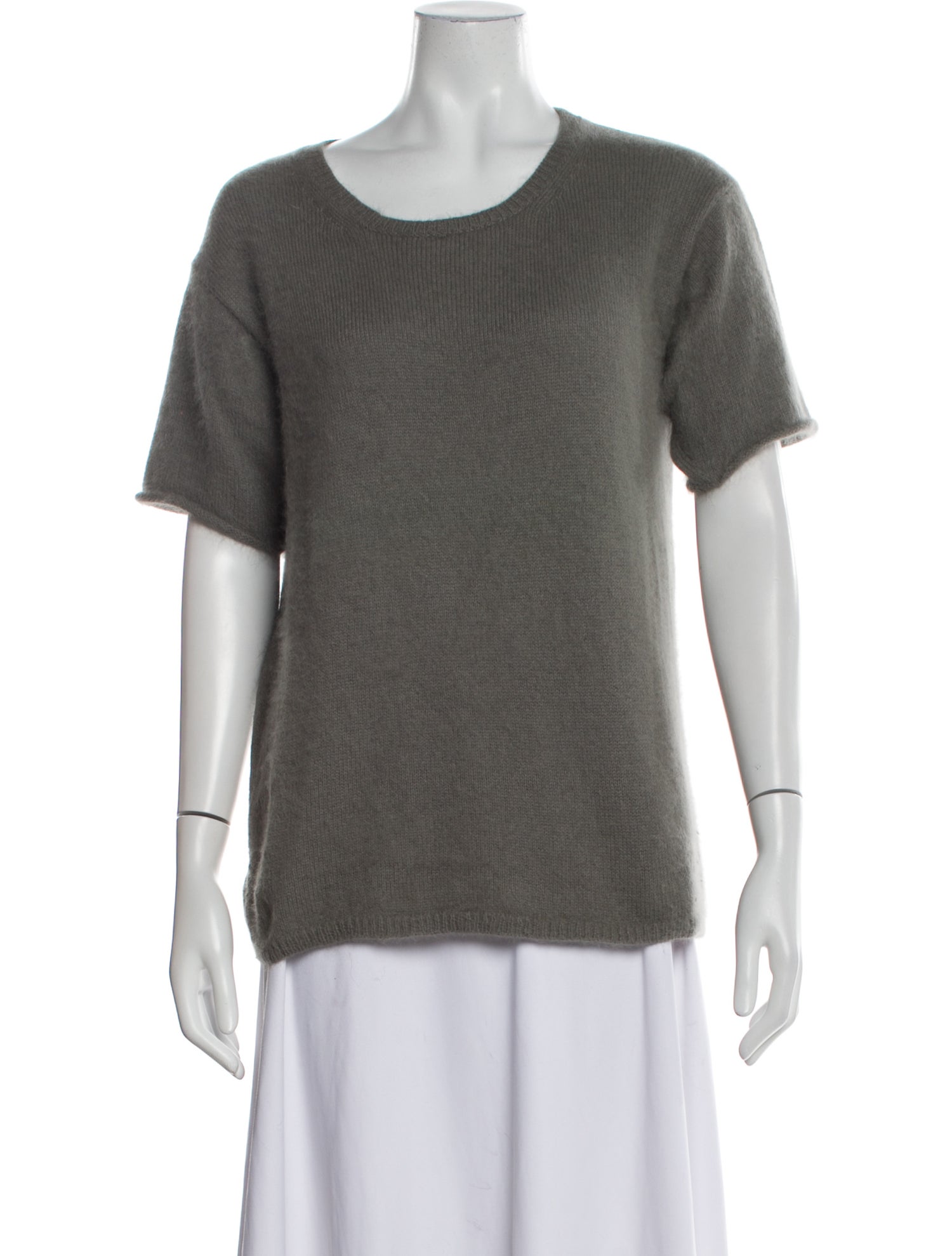 Isabel Marant Angora Scoop Neck Sweater